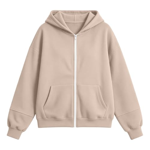 Kids Zip Up Hoodies Boys Girls Lightweight Sweatshirt Jackets Size 10-12 | Unisex Kids Hoodie,Teens Fall Winter Fashion,Full Zip Boys Jacket with Pockets & Hood,Casual School Outdoor - image 8