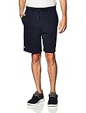 Lacoste Men's Sport Tennis Fleece Short, Navy Blue, Small