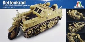 Kettenkrad allemand Italeri 7404 maquette sans défaut d'ajustement pour passionné d'histoire