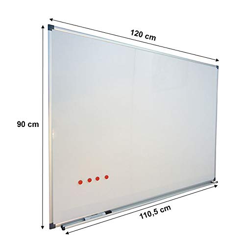 Vivol Whiteboard 90x120 cm - Magneetbord en Planbord - 14 verschillende maten - Image 6