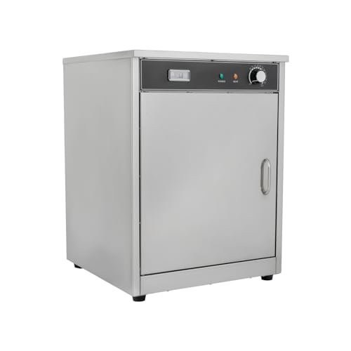 Commercial Food Warmer, 600W 110V Food Warming Cabinet 86~185℉ Temperature Control & Each Tier 22lbs Load Capacity Food Steamer Bun Warmer Machine with Digital Display Hot Boxes for Catering (4Tier)