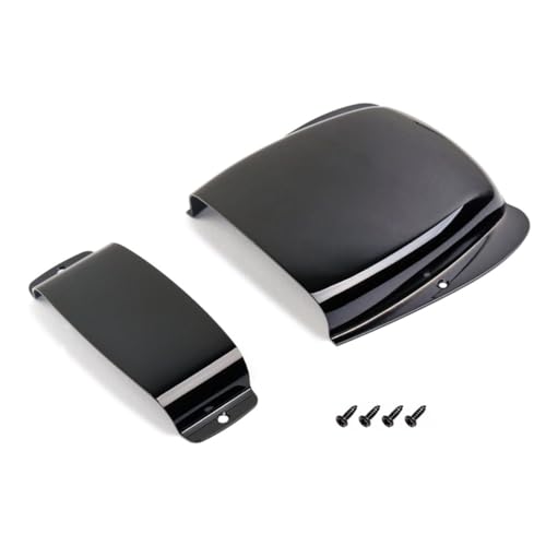 Cache-chevalet noir en fer SOIMISS pour guitare basse 125mm