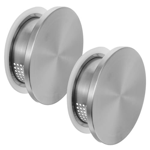 SHINEOFI 2 pezzi Coperchi Brocca Acciaio Inossidabile Resistenti All Usura per Filtrare Foglie Tè e Protezione Polvere Accessori per Uso Quotidiano