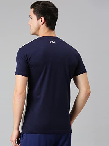 Image of Fila Men's Solid Straight T-Shirt