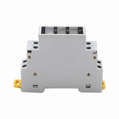 Voltmètre numérique LED 18mm monophasé triphasé 80-500V CA BV-3R - 5