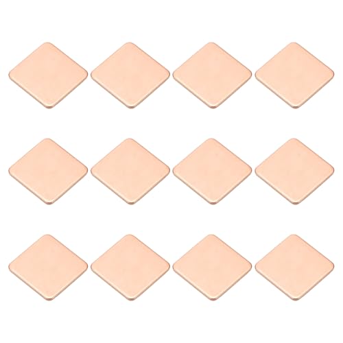Almohadillas de cobre para refrigeración de computadoras de alta conductividad