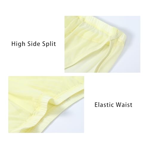 JINSHI Men's Mesh Thongs Underwear, Sexy Built-in Pouch G-String, See Through Split Side Pajama Shorts Underwear4