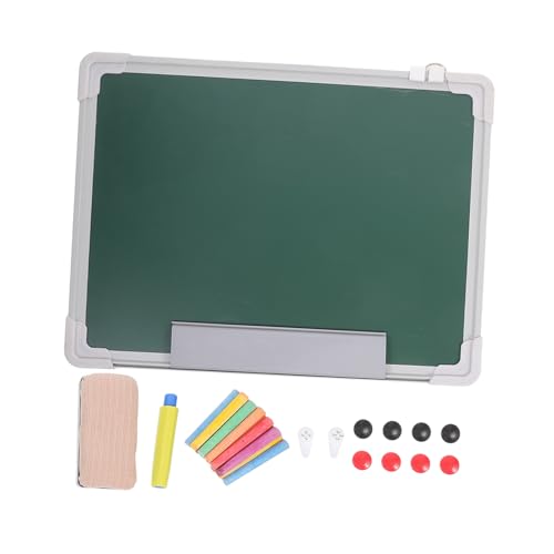 Angoily Pizarra Magnética Doble Cara Tablero Portátil para Escritura y Organización Superficie Magnética para Notas y Fotos para Mensajes y Oficina Color Aleatorio