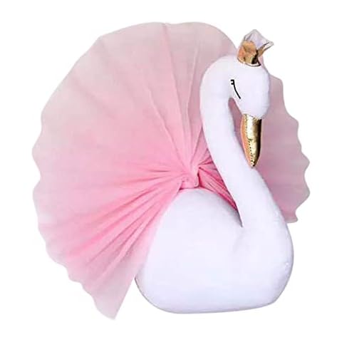 3D Swan Head Wall Art for Kids Cover