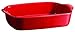 Emile Henry Eh349650 Petit Plat à Four Rectangulaire Céramique Rouge Grand Cru