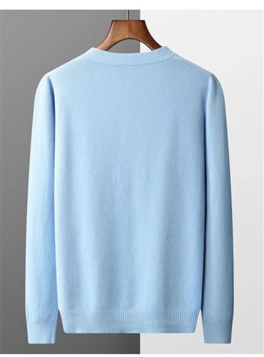 Men's Cardigan Sweaters V-Neck Long Sleeve Solid Color Casual Knit Sweater Tops2