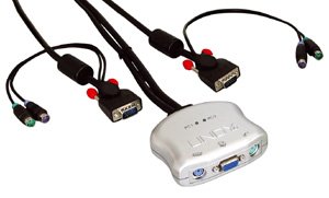 KVM Switch - LINDY CPU Switch Compact PS/2, 2 Port