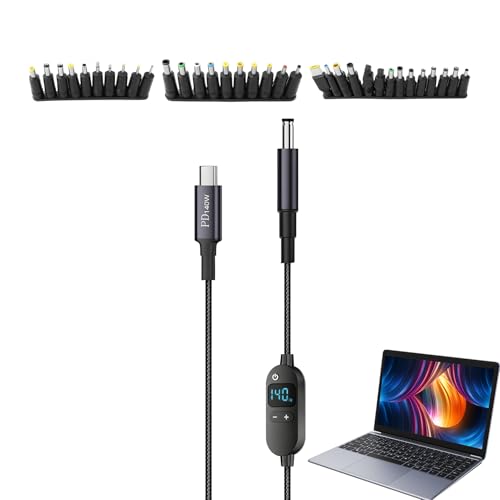 Generisch Cable de extensión tipo C, cable de extensión con voltaje ajustable – Cable de tensión ajustable, para tira de luz LED, cámara, router, ventilador pequeño, linterna, conexión de ordenador