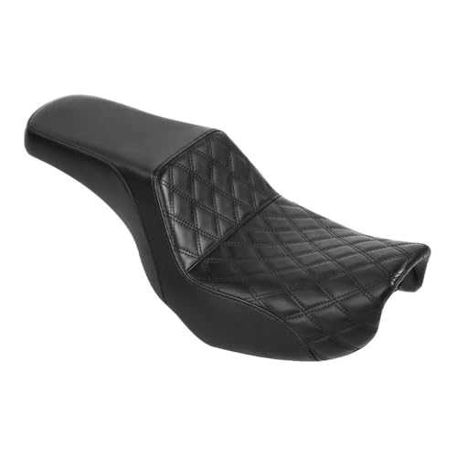 Asiento de motocicleta para Dyna customizado con acabados de alta costura