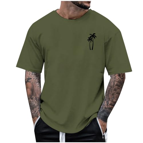 T-shirt hawaïen confortable pour homme résolvant les inconforts des textiles d'été étroits