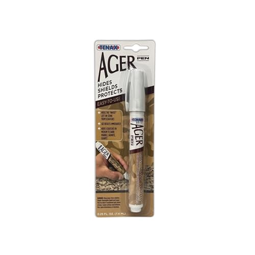 Tenax AGER Pen Scratch Hider: Restore Granite Marble Quartz and Quartzite Surfaces with Ease White