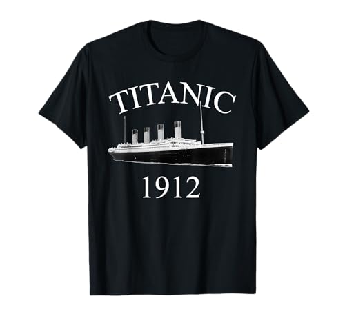 Titanic Sailing Ship Vintage Cruise Vessel 1912 T-Shirt