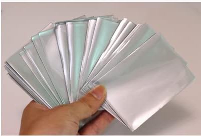 ТоуUAE - 50Pcs 6.5 * 9cm Card Sleeve Cards Protector Killers of Three Kingdom FootbALLs STARs Card Colorful Transparent Unsealed Game GYH (Clear)