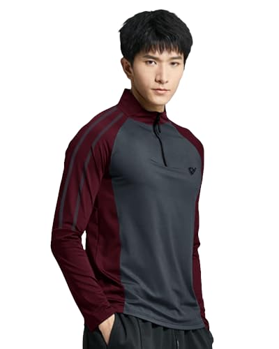 Image of EYEBOGLER Men Polo Neck Solid Full Sleeve Regular Fit T-Shirt