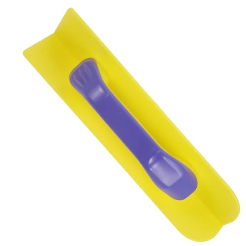 KOMBIUDA Paleta de Esquina de Plástico Resistente Ligera y Portátil para Enlucir Paredes Llana de Medición para Acabado de Esquinas Interiores y Exteriores Construcción y Reparación