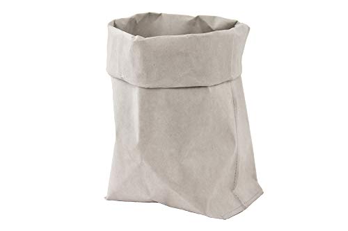 B&P Italia Saccotto portapane, Fibra di cellulosa, Grigio, 14 cm