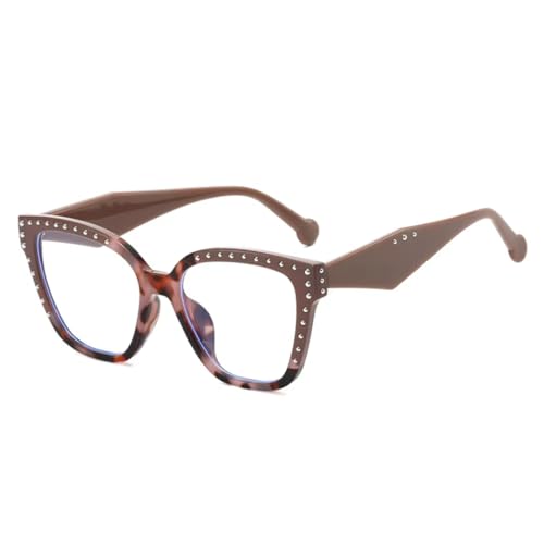 Lunettes de soleil femme anti-éblouissement look rétro léopard