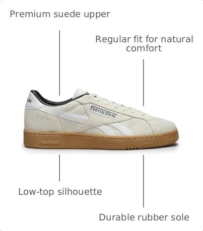 Image of Reebok Unisex Adult Club C Grounds Sneakers