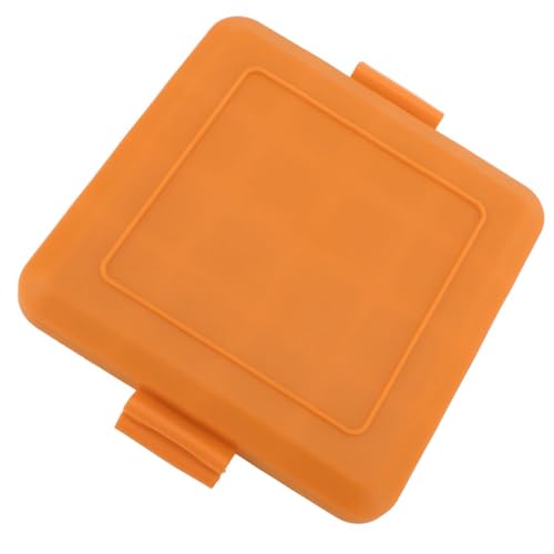 Tostadora para microondas con platos antiadherentes, cocción más rápida y aún más, para cocinar el desayuno, aperitivos de queso a la parrilla, apto para lavavajillas, inalámbrico (naranja)
