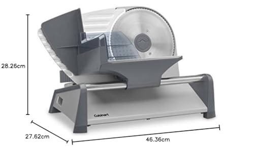 Cuisinart FS-75 Kitchen Pro Food Slicer, Steel, Gray
