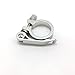 kowaku Bike Seat Post Clamp Quick Release Supplies High Seatpost Clamp Inner Diameter 38mm for Road Bicycles, Silver