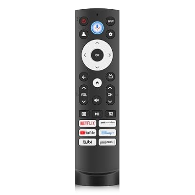 ERF3M90H Voice Remote Control Replacement for Hisense Smart Google TV, Android, Vidaa, Laser, Canvas TVs, 4K UHD, HD, Mini-LED, ULED