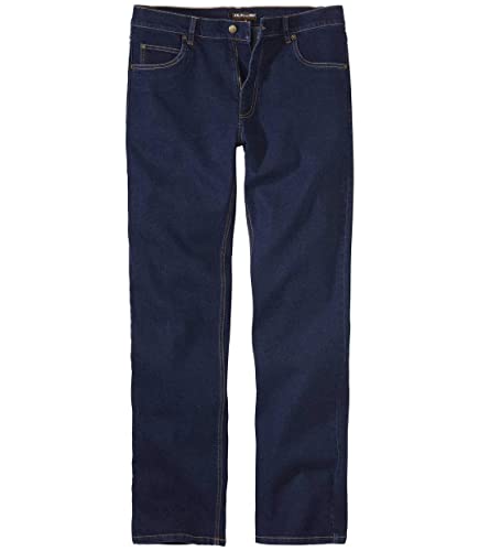 Jean Homme Regular en denim stretch à coupe droite confortable - Atlas For Men