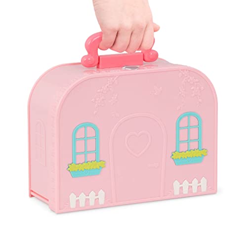 Li'l Woodzeez Portable Dollhouse Playset, Travel Suitcase Bunk Beds Set by Li’l Woodzee - Image 4