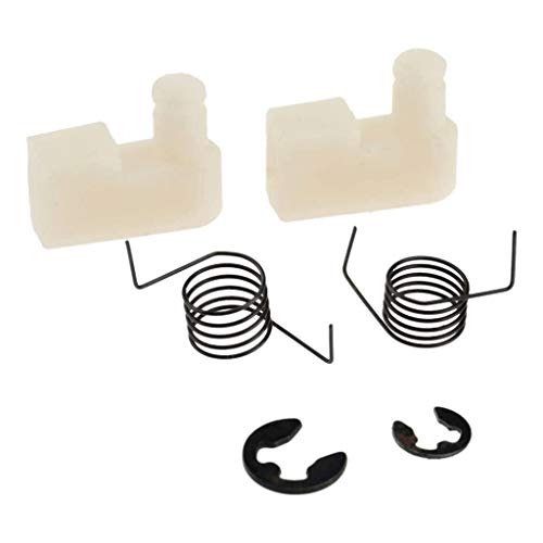 Lot de 6 outils (2 ensembles) - Chaîne de démarrage - Cliquet + ressort + clip pour tronçonneuse Zenoah 4500/5200/5800/43CC/45CC
