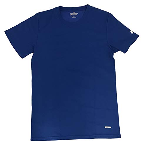 Russell Athletic Men's Short-Sleeve Cotton Blend T-Shirt - D01D2M0 (Large) Royal
