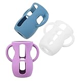 Pratique pour les voyages : compact et léger, ce porte-biberon en silicone se glisse facilement dans votre pour les sorties, protégeant ainsi le biberon de votre bébé où que vous alliez