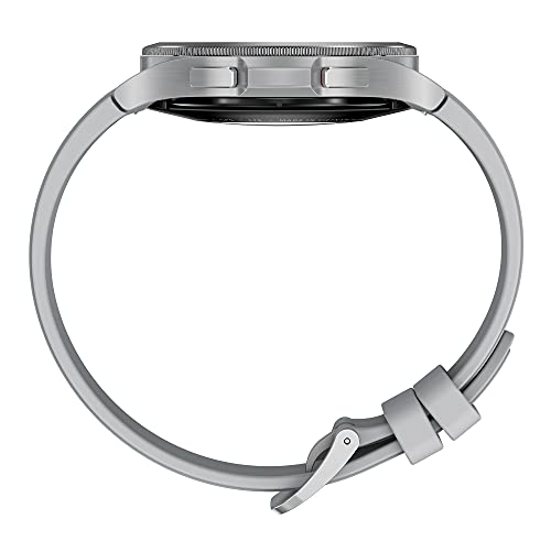 Samsung Galaxy Watch4 Classic 46mm 4G LTE Smart Watch, Rotating Bezel, 3 Year Manufacturer Warranty, Silver