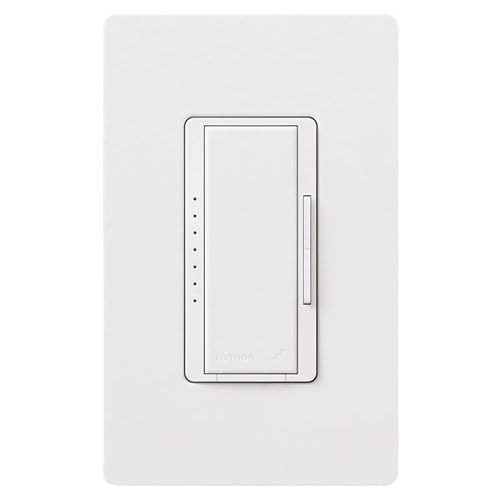 Lutron RRD-6NA-WH RadioRA 2 is a Wireless Total Home Control System Adaptive Dimmer White