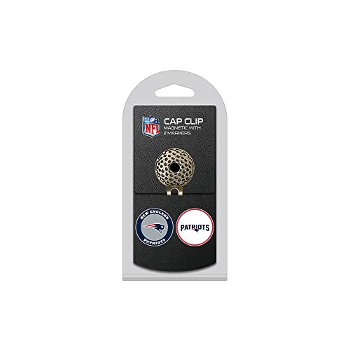 Team Golf Nfl New England Patriots Golf Cap Clip With 2 Removable Double-Sided Enamel Magnetic Ball Markers, Attaches Easily To Hats,Multi Team Color,One Size,31747 #TOP28