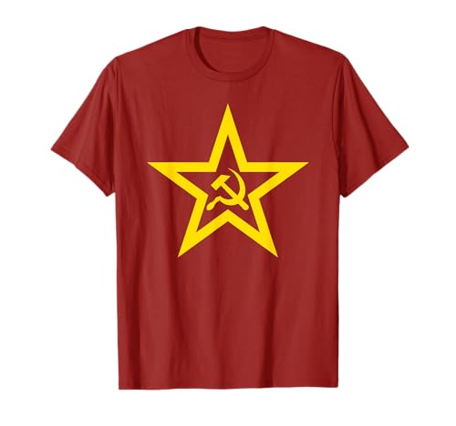 CCCP, UNIONE SOVIETICA, RETRÒ, VINTAGE, STILE GUERRA FREDDA Maglietta
