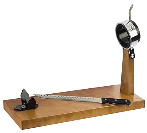 CASAVOSTRE Soporte giratorio para bambú y cuchillo de bambú alveolado Cover