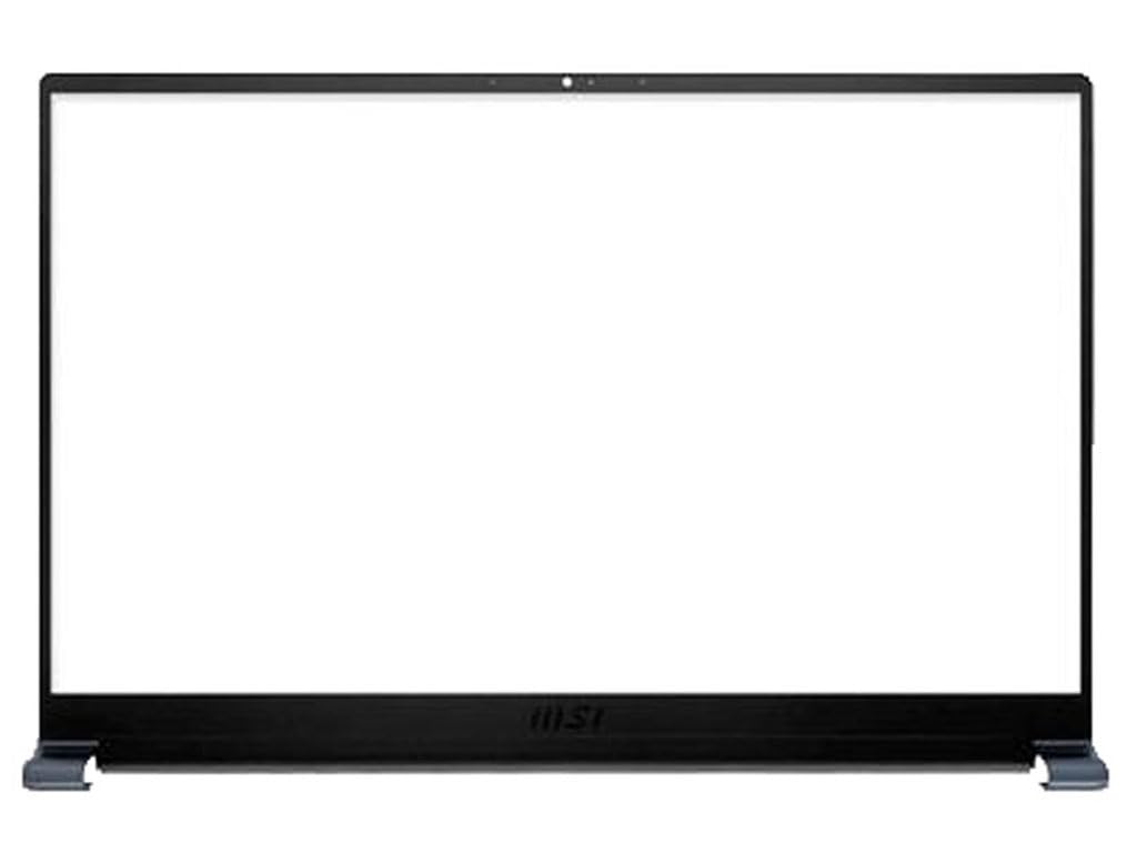 Façade avant avec cache charnière bleu pour MSI PS63 Modern 15.6"