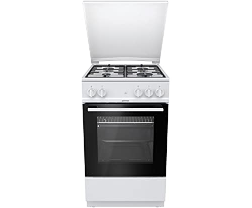 Gasherd mit Gasbackofen Gorenje G5111WH in Weiß, Energieeffizienz A+