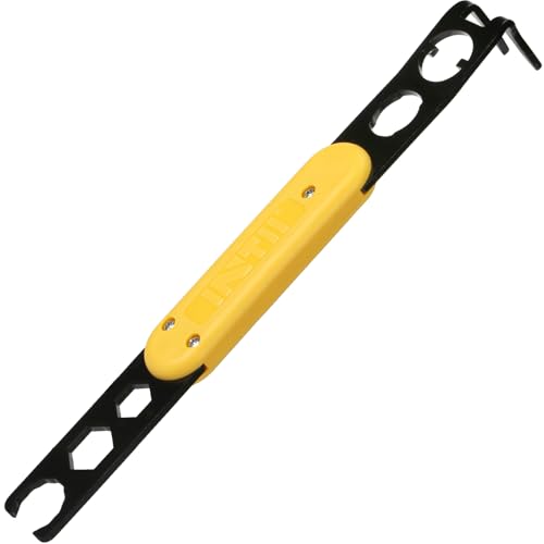 INTII Universal MC4 Disconnect Tool Metal MC4 Tool with 6-in-1 Wrench Efficient Solar Connector Tool for Assembly and Disassembly PV Connectors