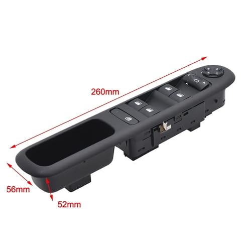 Commande lève-vitre Peugeot 3008 avant gauche interrupteur master 5008 - 6