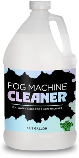 Froggy's Fog Fully Clean Fog and Haze Machine Cleaner Fluid - 1 Gallon, Froggy's Fully Clean Optimizes Performance & Extends the Life of Your Fog Machine