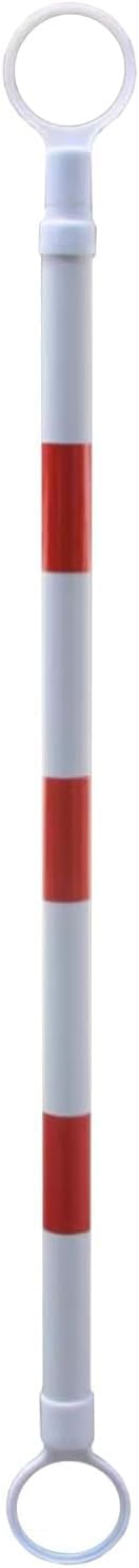 IUokLU Retractable Traffic Cone Bars - Multicolor Red Barricade Pole for Crowd Control, Portable Barrier Connector for Event Management and Safety Solutions.
