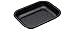 masterclass KitchenCraft Bandeja para el Horno de Acero de 1mm con Esmalte Vítreo Resistente 27 x 21 x 4 cm