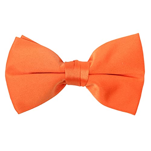 Image of boxed-gifts Mens Clip On Bow Tie - Solid Color Bowties for Men