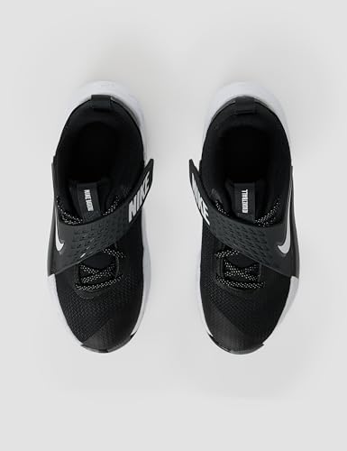 Nike Big Kid's Team Hustle D Basketball Shoes, Black/White-Anthracite, 5Y - image 5